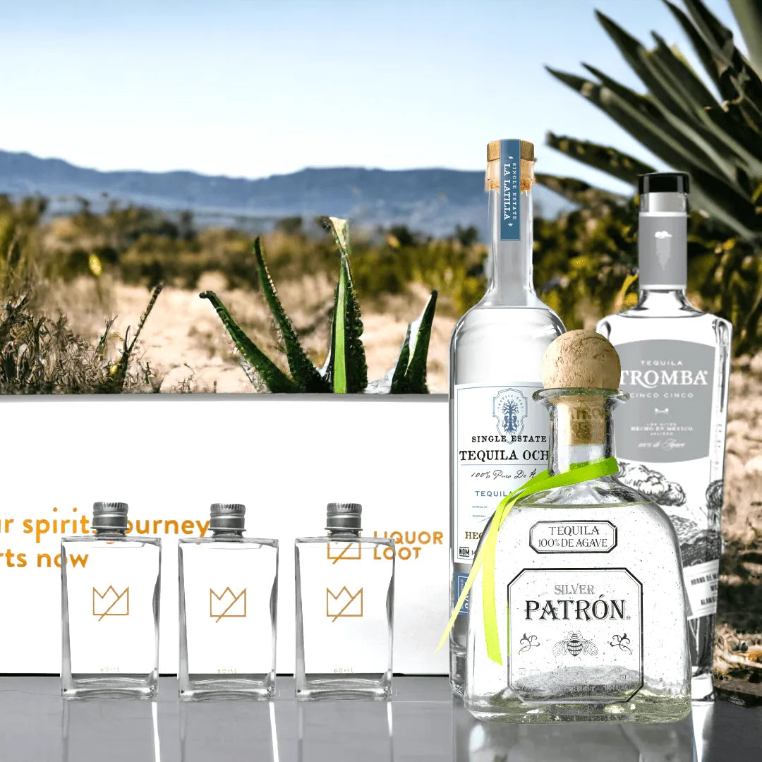  Liquor Loot- Blanco Tequila Tasting Pack -  