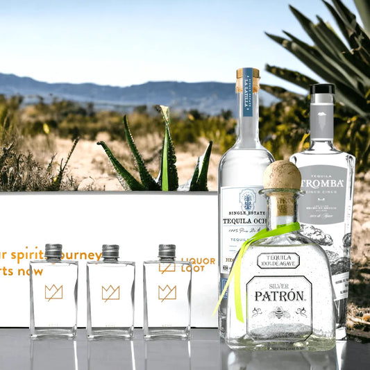  Liquor Loot- Blanco Tequila Tasting Pack -  