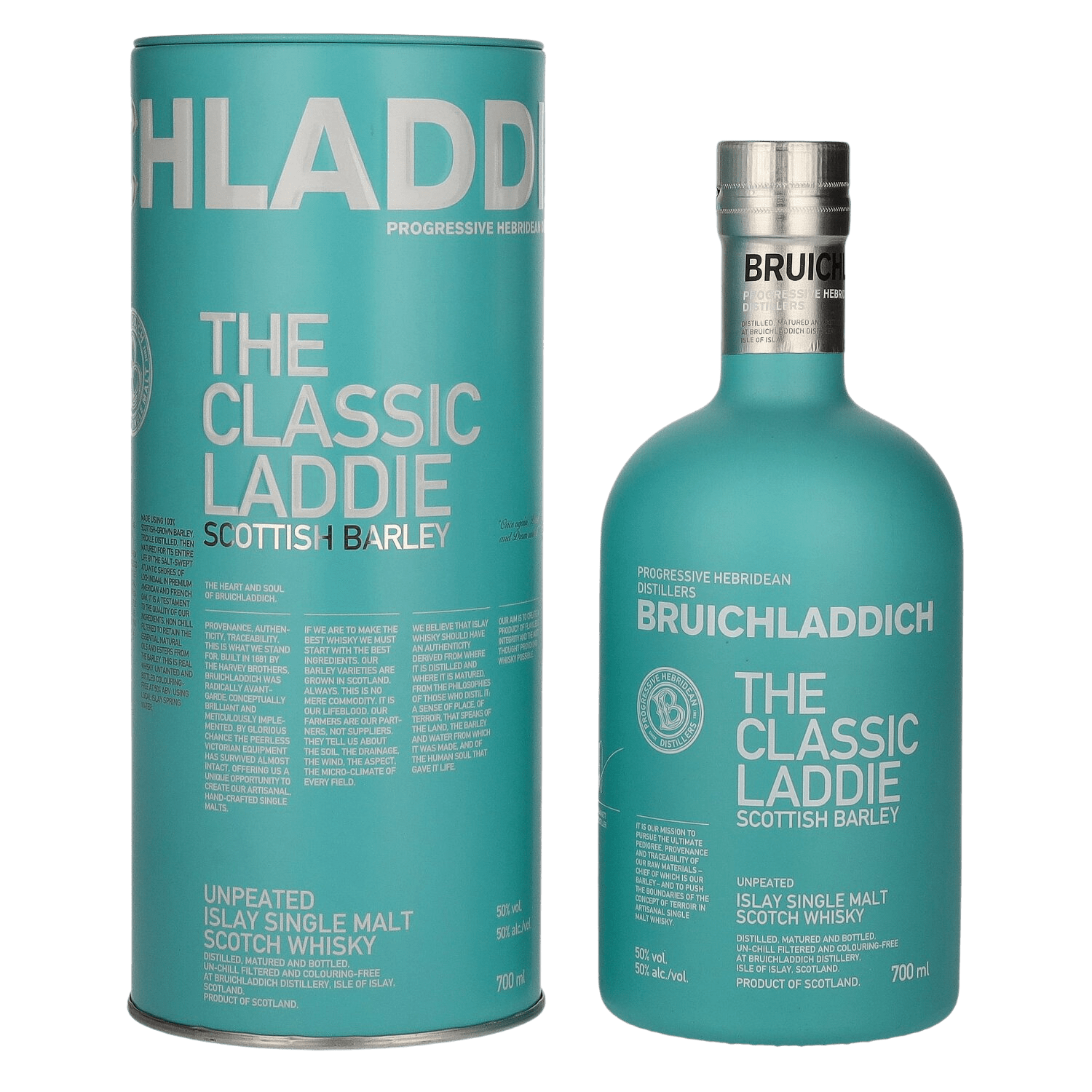 Bruichladdich The Classic Laddie Unpeated Single Malt Scotch Whisky (700mL) - Liquor Loot- 