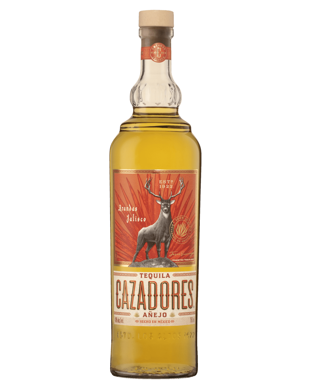 Cazadores Tequila Añejo (750ml) - Liquor Loot- 