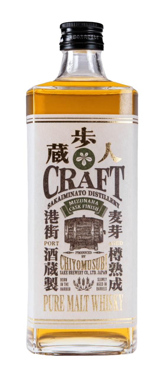 Chiyomusubi Craft Mizunara Pure Malt Whisky (700mL) - Liquor Loot- 