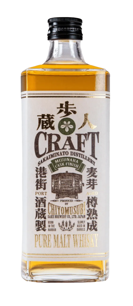  Liquor Loot- Chiyomusubi Craft Mizunara Pure Malt Whisky (700mL) -  