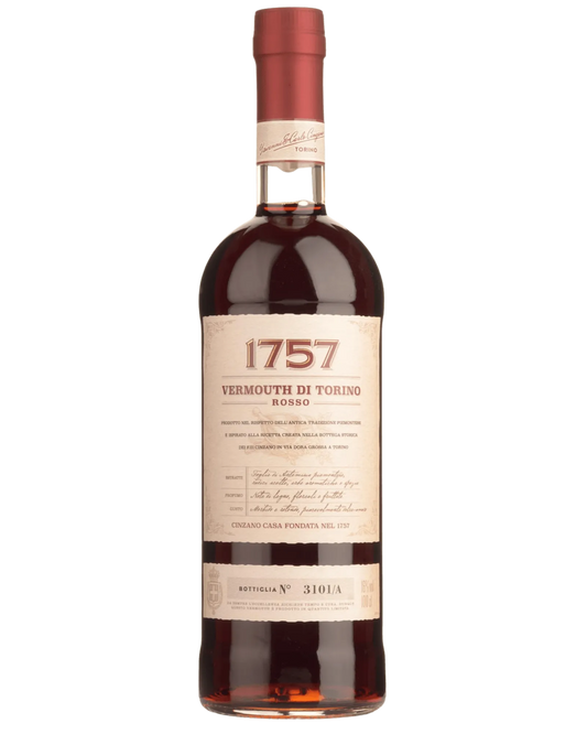  Liquor Loot- Cinzano 1757 Rosso Vermouth di Torino (1000mL) -  