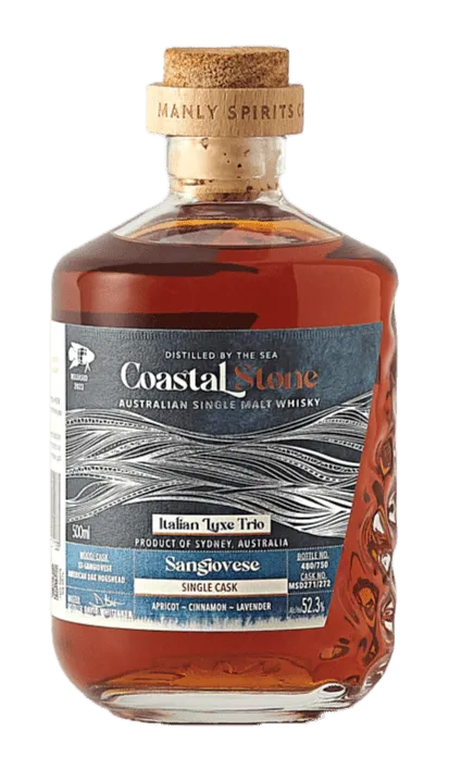  Liquor Loot- Manly Spirits Coastal Stone 'Italian Series' Sangiovese Expression Single Malt Whisky (500mL) -  