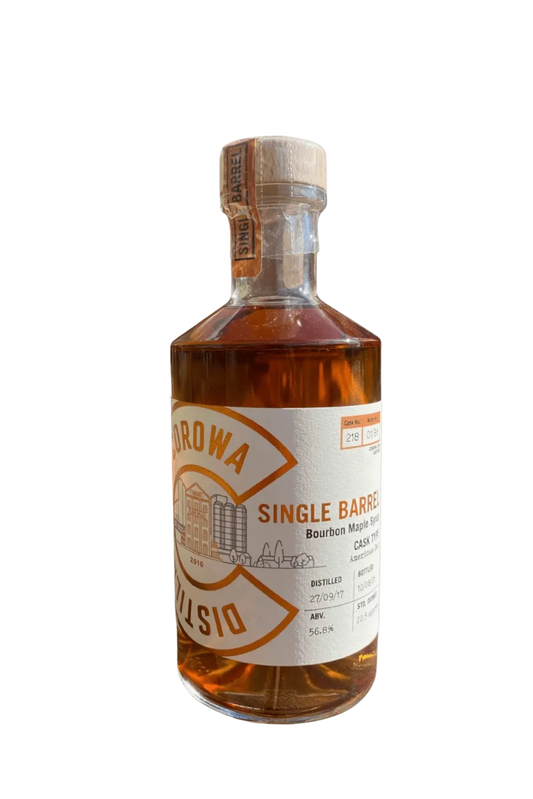  Liquor Loot- Corowa Distilling Co. Single Barrel Bourbon Maple Syrup Cask Single Malt Australian Whisky (500mL) -  