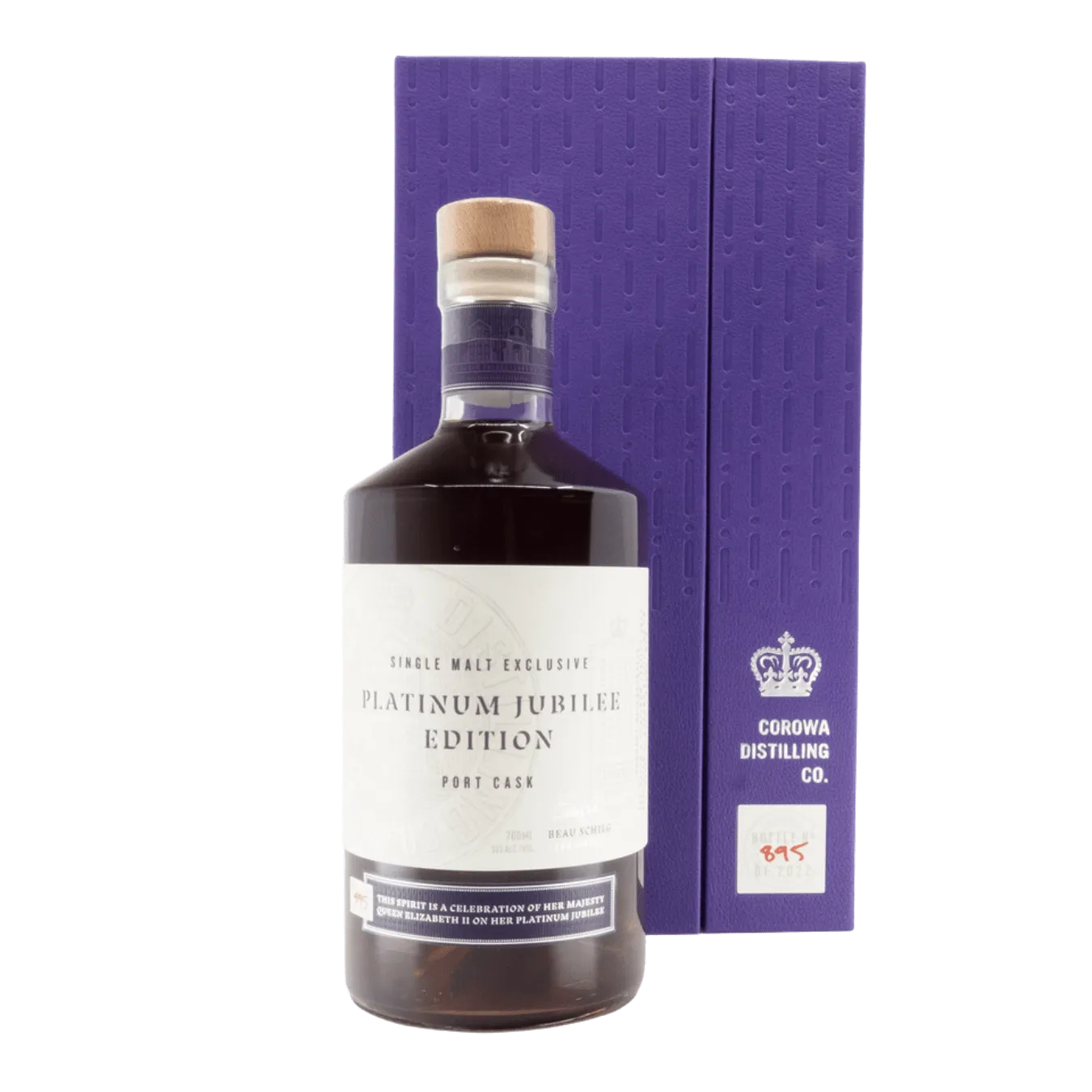  Liquor Loot- Corowa Distilling Co. Platinum Jubilee Edition Single Malt Whisky (700mL) -  