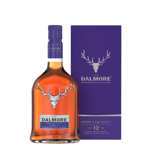 The Dalmore 12 Year Old Sherry Cask Select Single Malt Scotch Whisky (700mL)