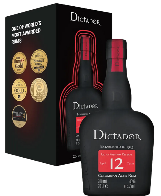  Liquor Loot- Dictador 12 Year Old Colombian Rum (700mL) -  