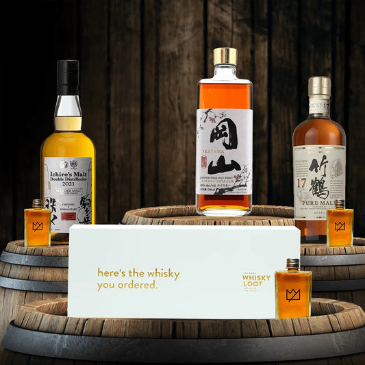 Liquor Loot- Rare and Elusive Japanese Whisky Tasting Pack -  