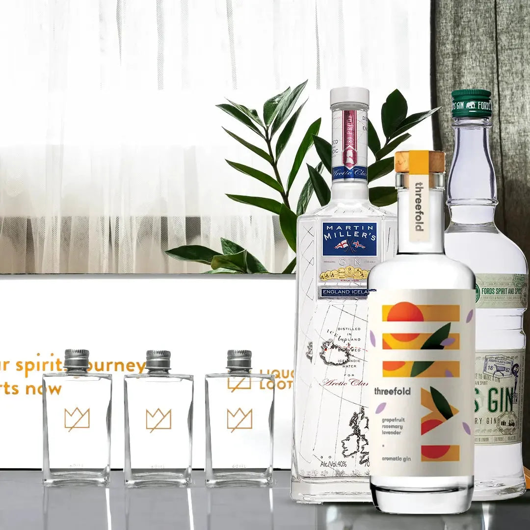  Liquor Loot- Floral & Aromatic Gin Tasting Pack -  
