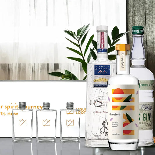  Liquor Loot- Floral & Aromatic Gin Tasting Pack -  