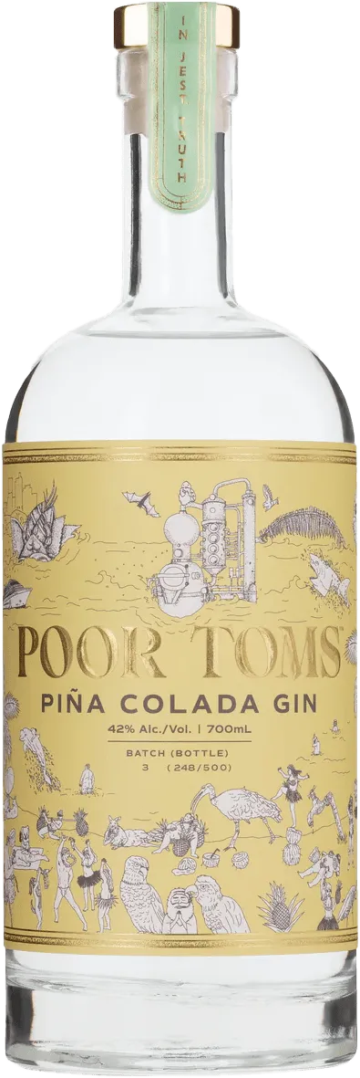  Liquor Loot- Poor Toms Pina Colada Gin (700mL) -  
