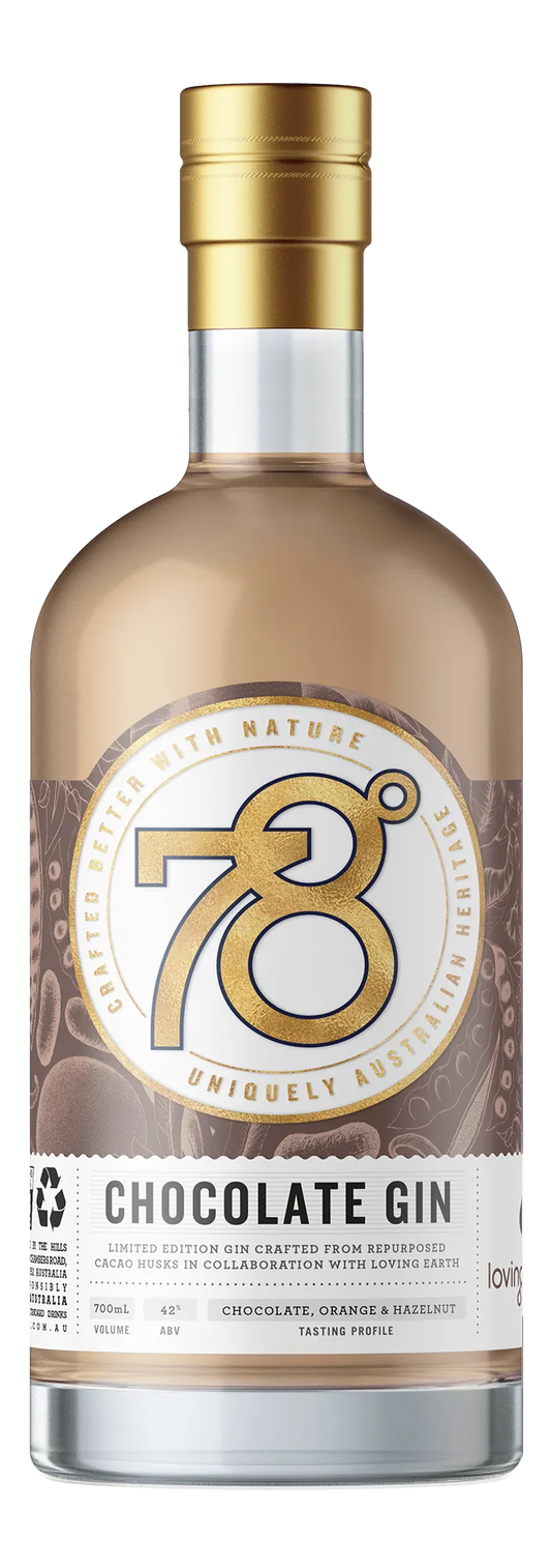  Liquor Loot- Adelaide Hills Distillery 78 Degrees Chocolate Gin (700mL) -  