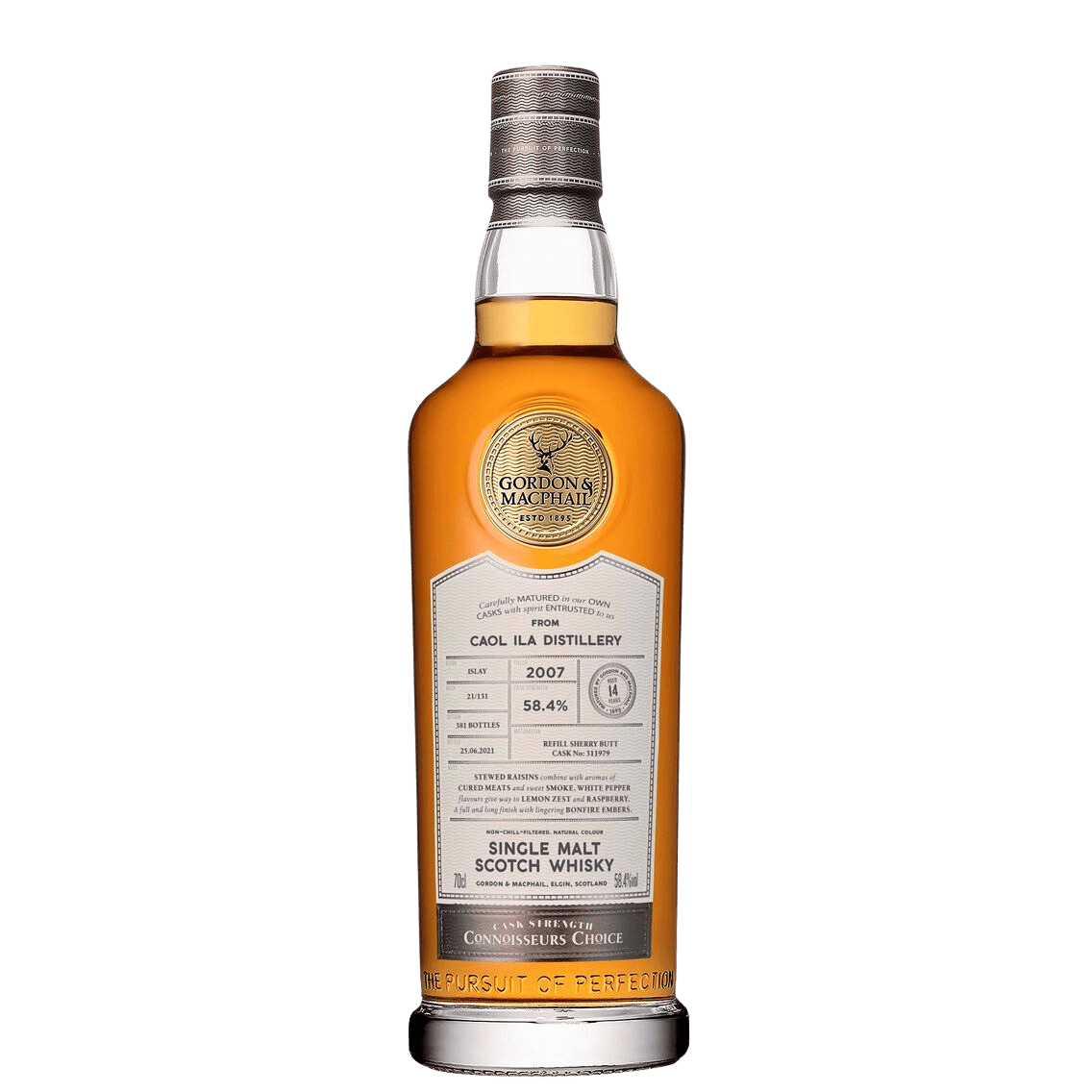 Gordon & MacPhail Connoisseurs Choice Caol Ila 2007 Single Malt Whisky (700mL) - Liquor Loot- 