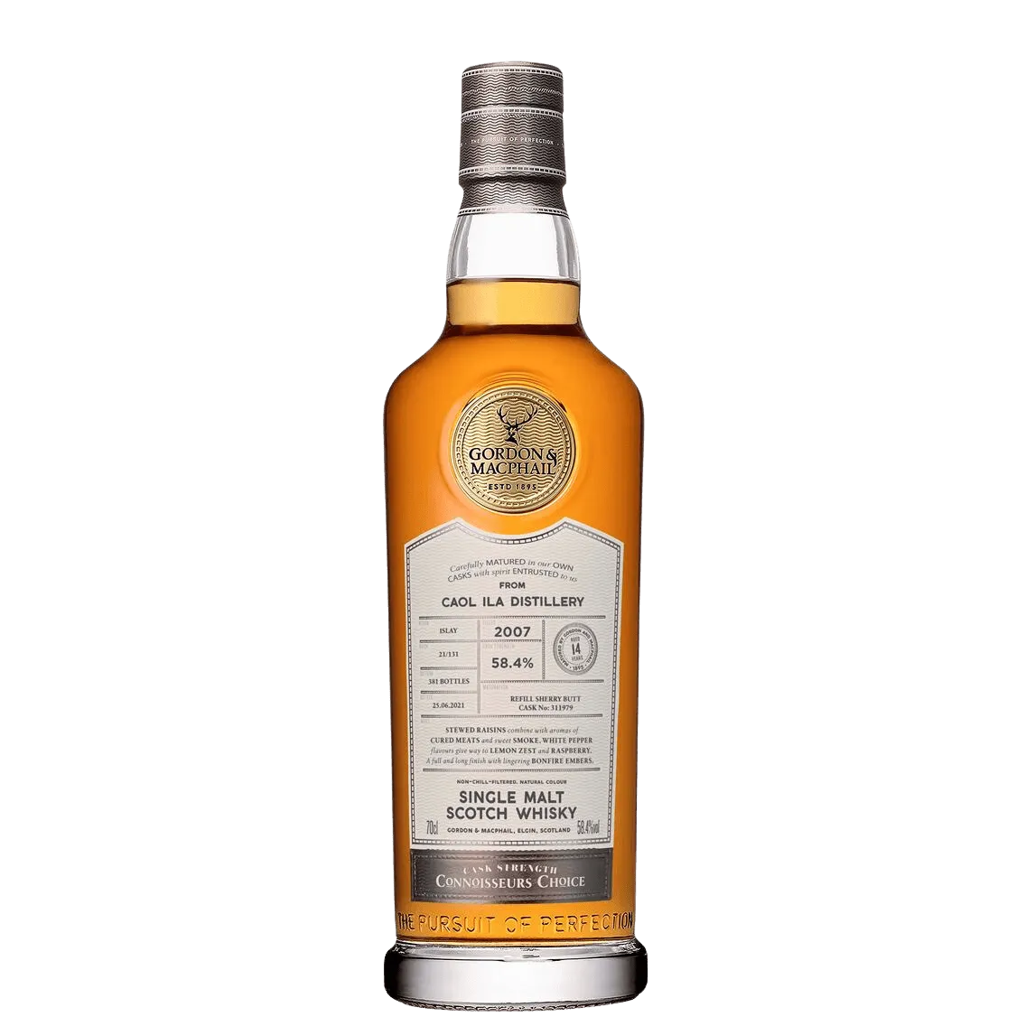  Liquor Loot- Gordon & MacPhail Connoisseurs Choice Caol Ila 2007 Single Malt Whisky (700mL) -  
