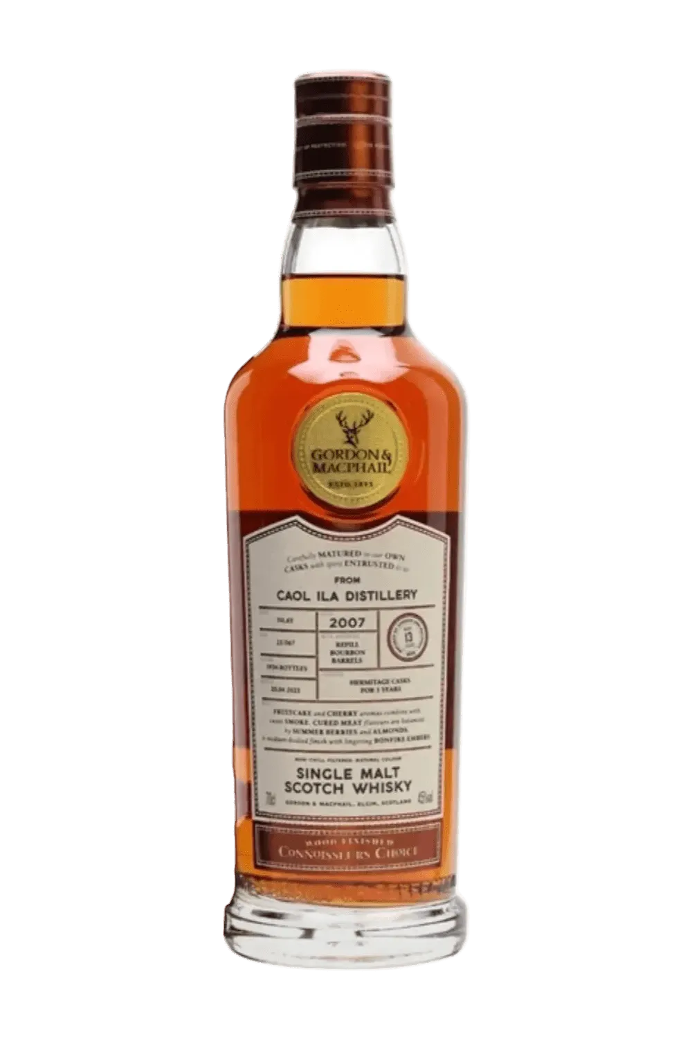  Liquor Loot- Gordon & MacPhail Connoisseurs Choice Caol Ila Hermitage Cask Single Malt Whisky (700mL) -  