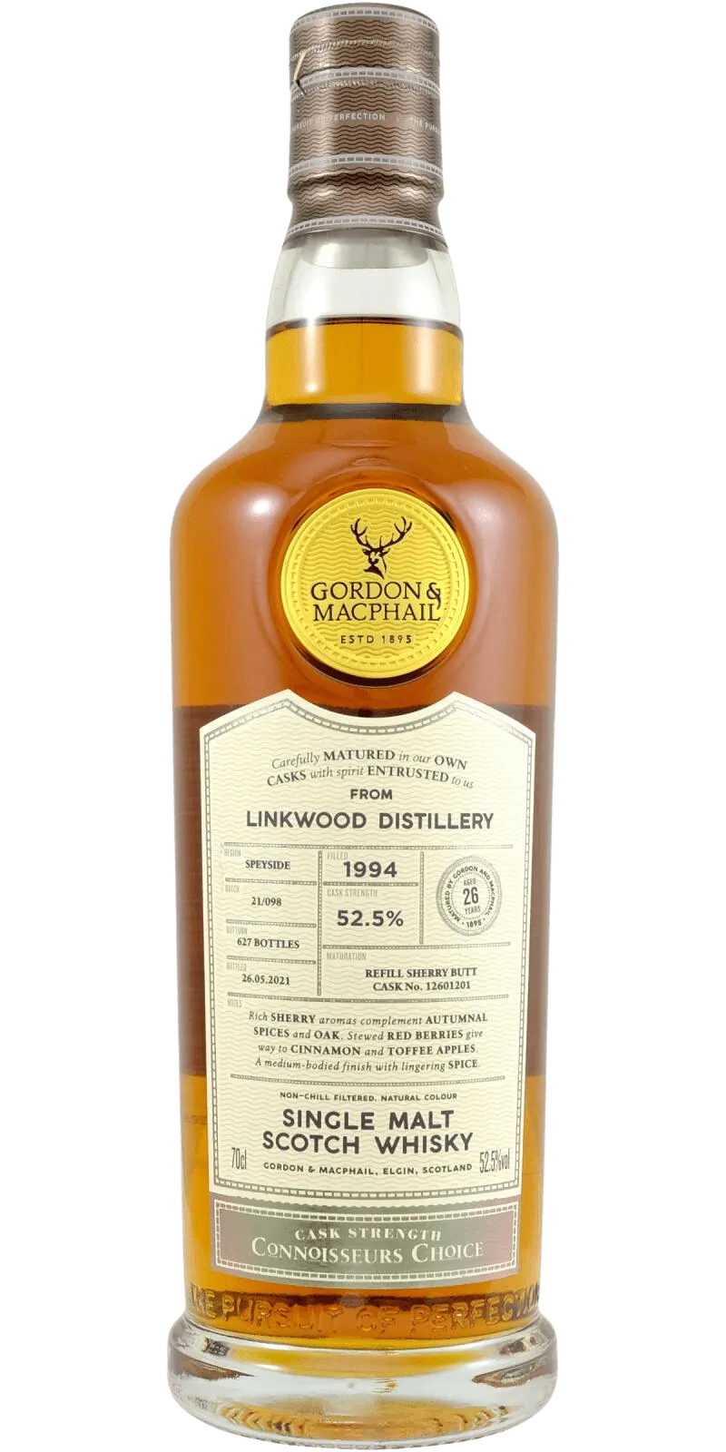  Liquor Loot- Gordon & MacPhail Connoisseurs Choice Linkwood 1994 Single Malt Whisky (700mL) -  