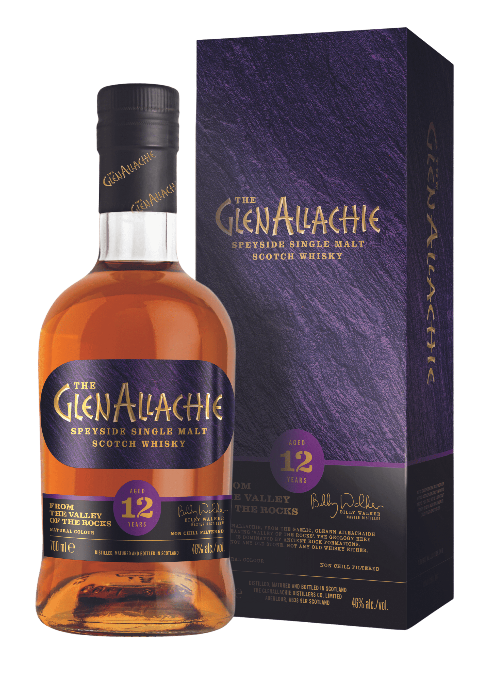 GlenAllachie 12 Year Old Single Malt Scotch Whisky (700mL) - Liquor Loot- 