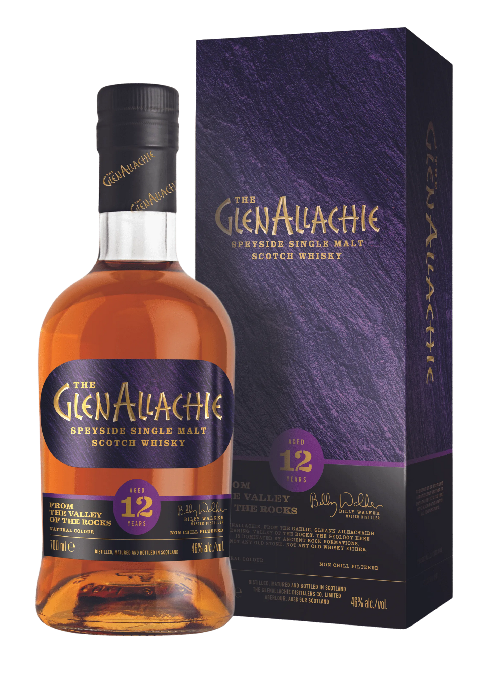  Liquor Loot- GlenAllachie 12 Year Old Single Malt Scotch Whisky (700mL) -  