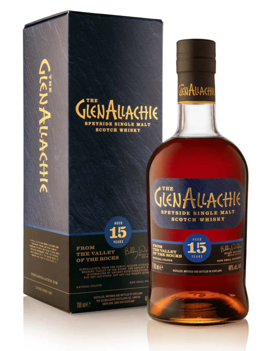  Liquor Loot- GlenAllachie 15 Year Old Single Malt Scotch Whisky (700mL) -  