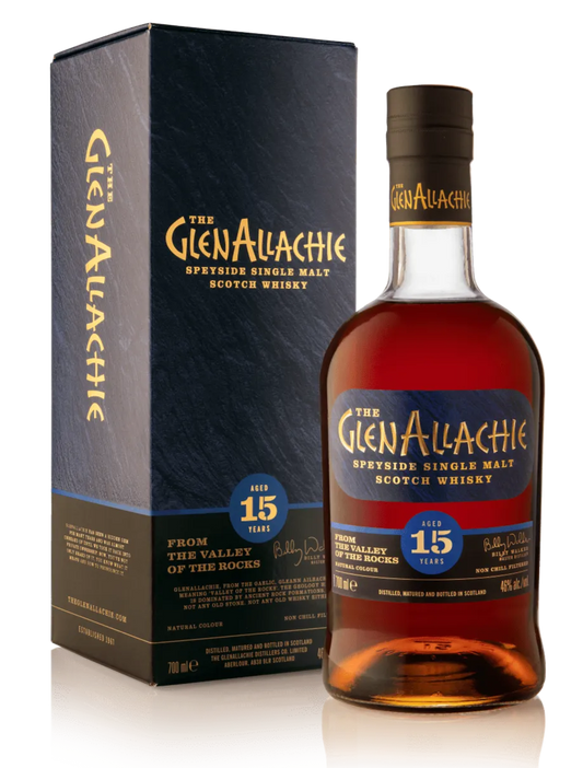  Liquor Loot- GlenAllachie 15 Year Old Single Malt Scotch Whisky (700mL) -  