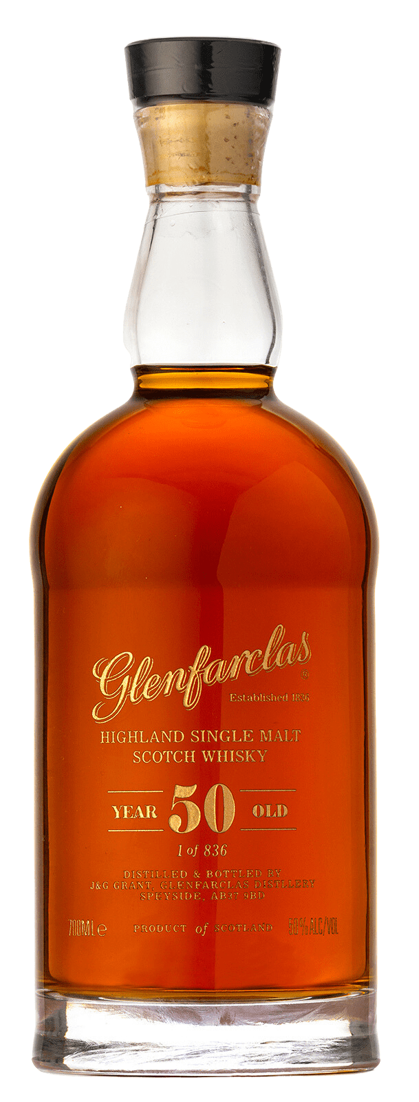 Glenfarclas 50 Year Old Single Malt Scotch Whisky (700mL) - Liquor Loot- 