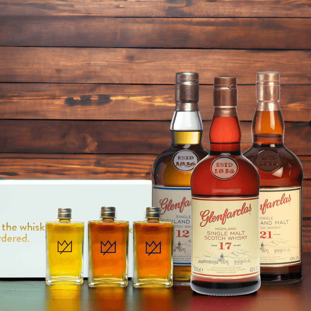 Glenfarclas Distillery Whisky Tasting Pack - Liquor Loot- 