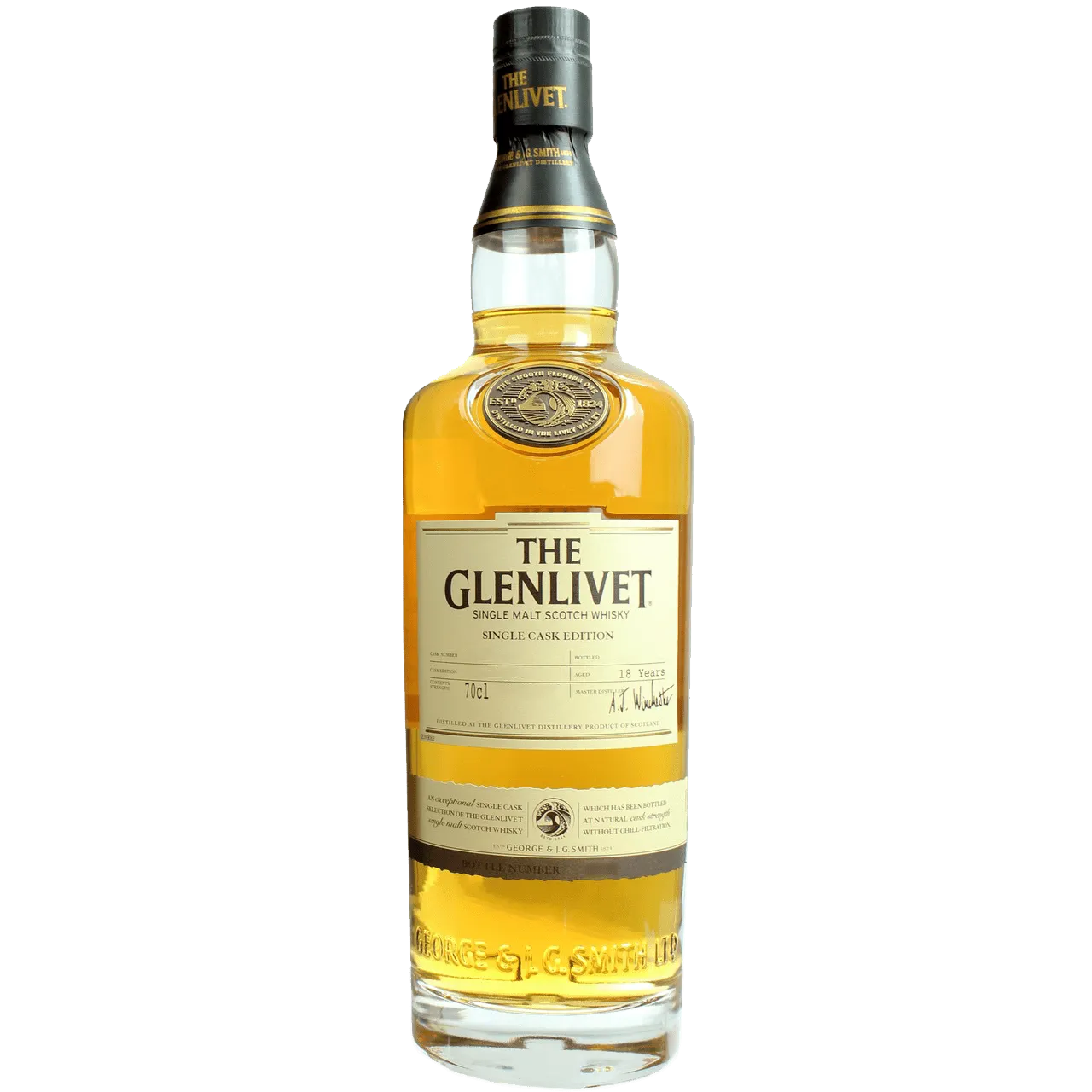  Liquor Loot- The Glenlivet “Perth” Single Cask Edition 18 Year Old Single Malt Scotch Whisky (700mL) -  