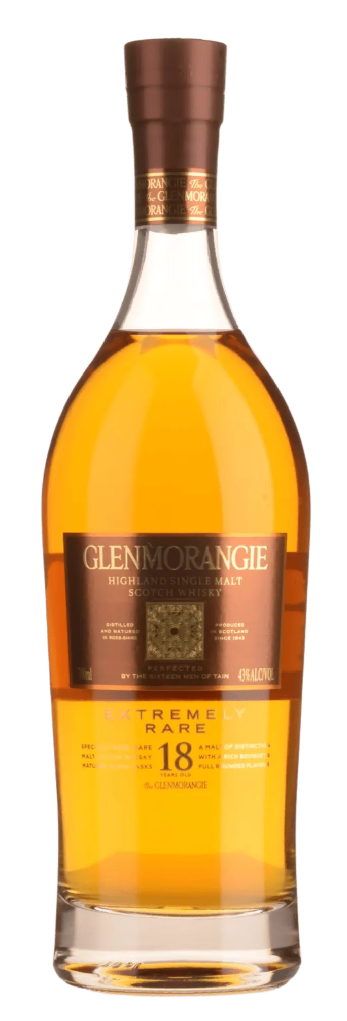  Liquor Loot- Glenmorangie Extremely Rare 18 Year Old Single Malt Scotch Whisky (700mL) -  