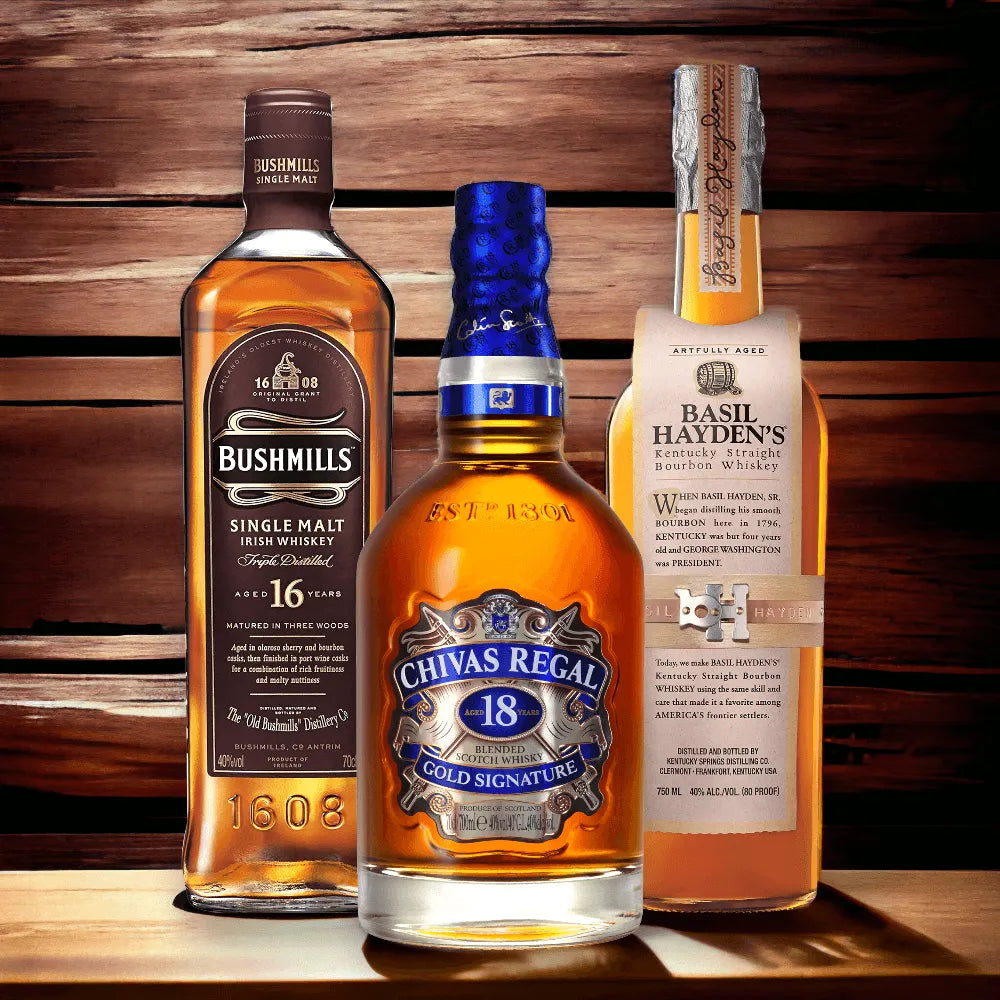  Liquor Loot- History Of Whisky Bottle Bundle -  