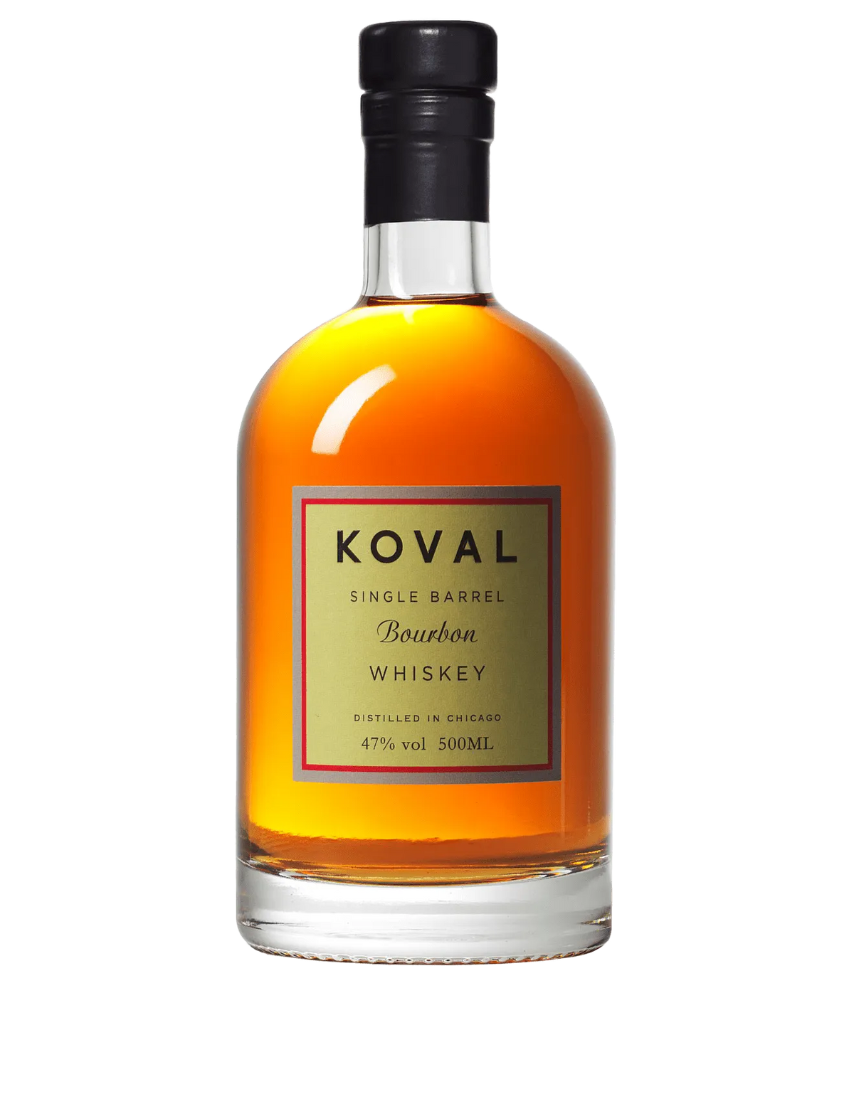  Liquor Loot- Koval Single Barrel Bourbon American Whiskey (500mL) -  