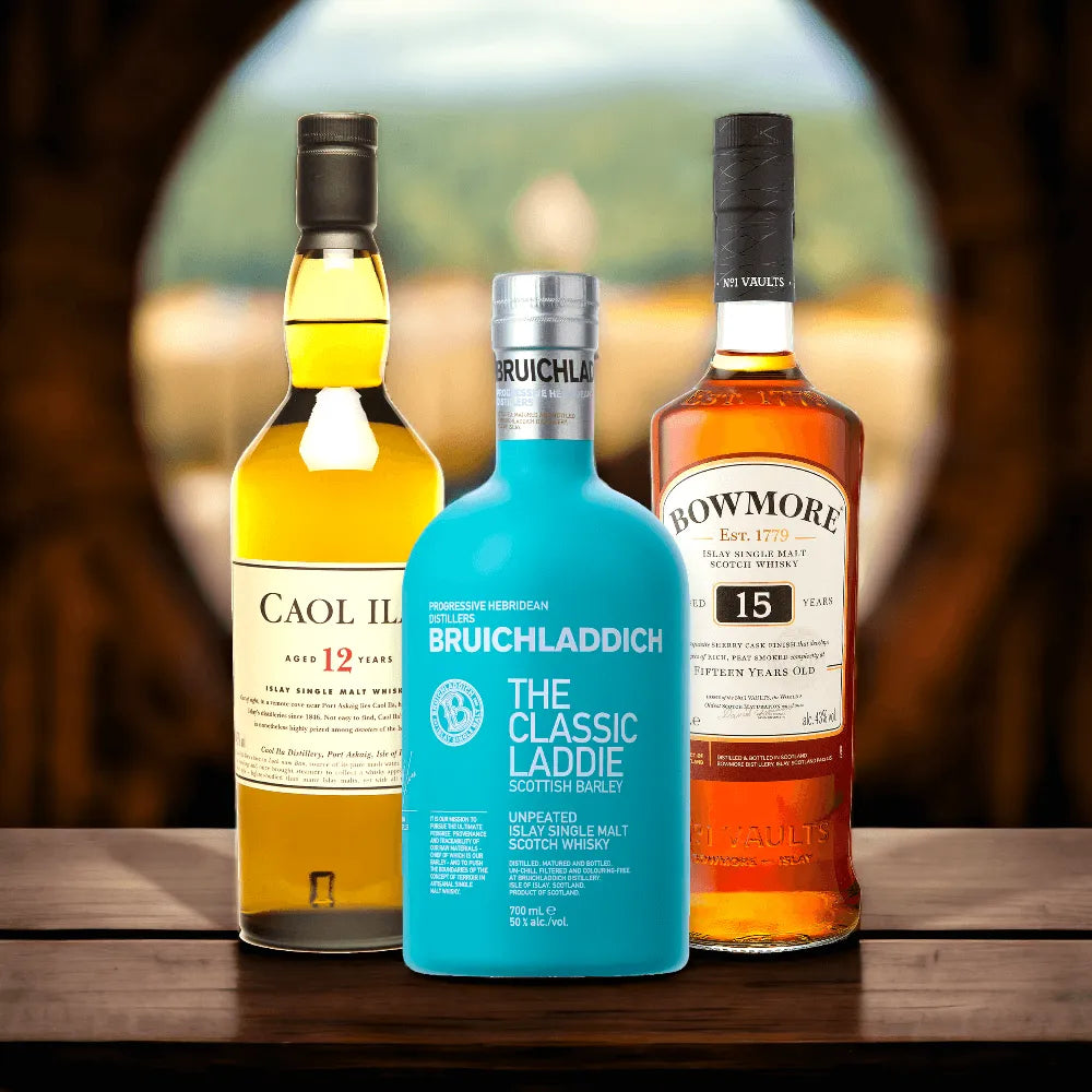  Liquor Loot- Islay Whisky Bottle Bundle -  