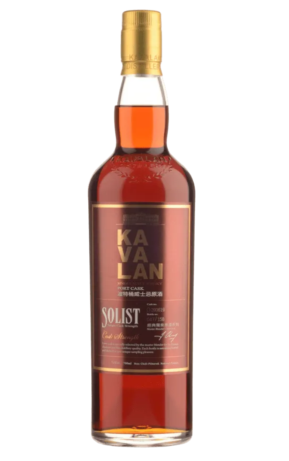  Liquor Loot- Kavalan Solist Port Cask Cask Strength Single Malt Taiwanese Whisky (700mL) -  