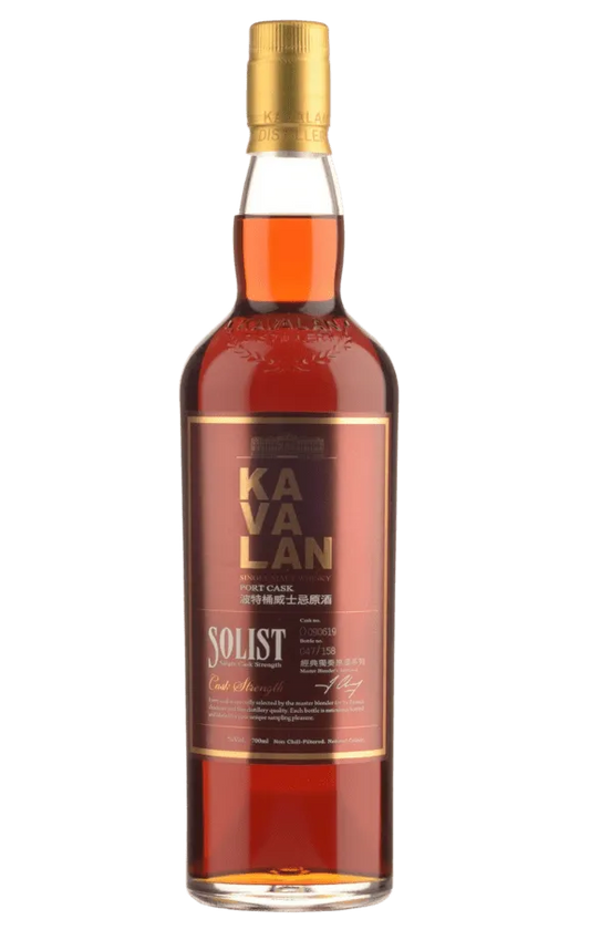  Liquor Loot- Kavalan Solist Port Cask Cask Strength Single Malt Taiwanese Whisky (700mL) -  