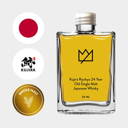 Kujira Ryukyu 24 Year Old Single Malt Japanese Whisky 30ml, Liquor Loot