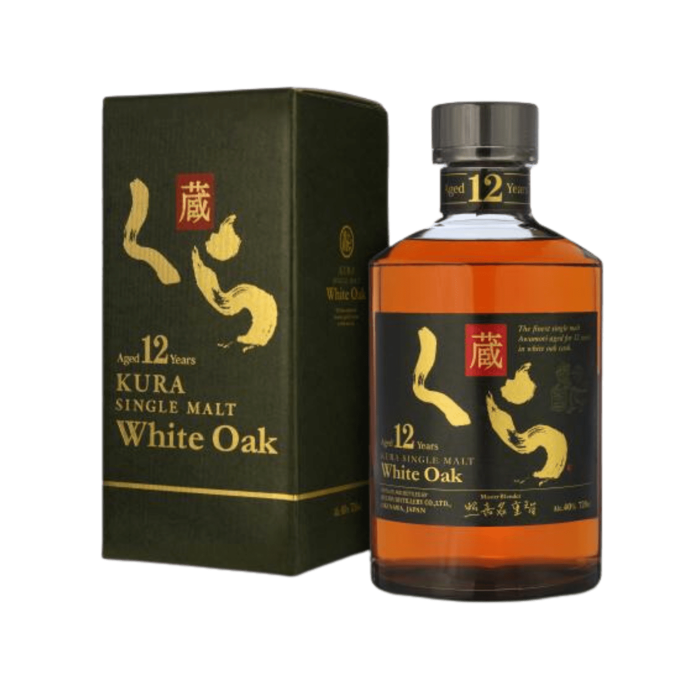 Kura White Oak 12 Year Old Japanese Single Malt Whisky (720mL) - Liquor Loot- 