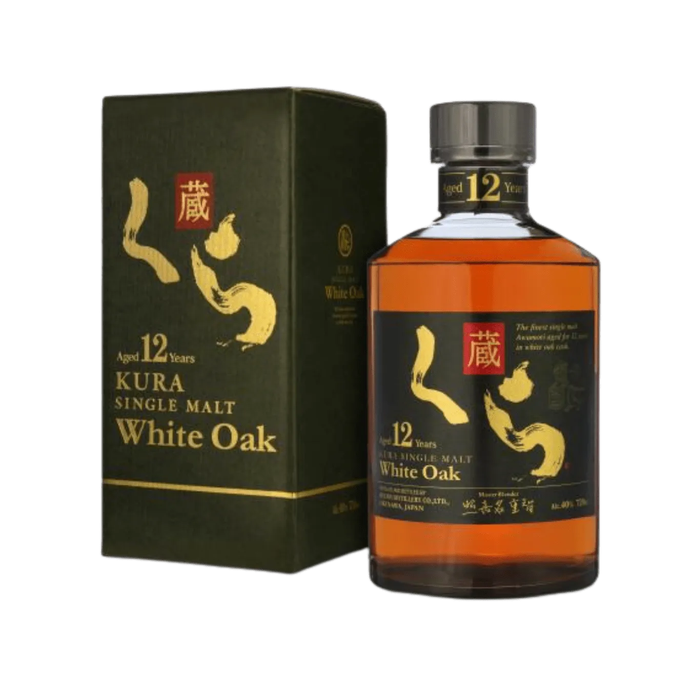  Liquor Loot- Kura White Oak 12 Year Old Japanese Single Malt Whisky (720mL) -  