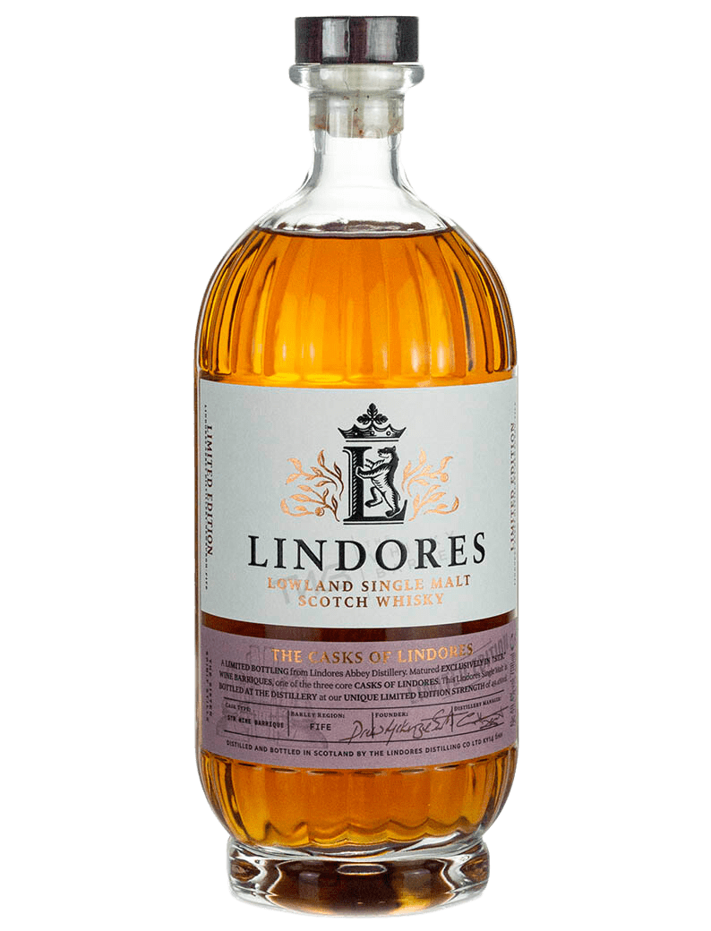 Lindores STR Wine Cask Single Malt Whisky (700mL) - Liquor Loot- 