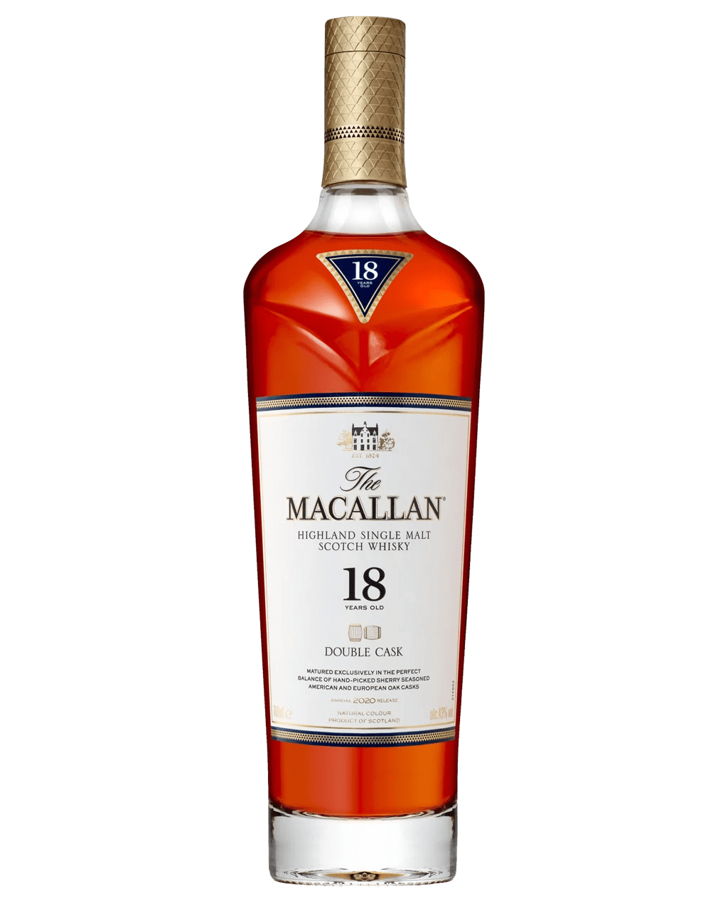 The Macallan 18 Year Old Double Cask Scotch Whisky (700ml) - Liquor Loot- 