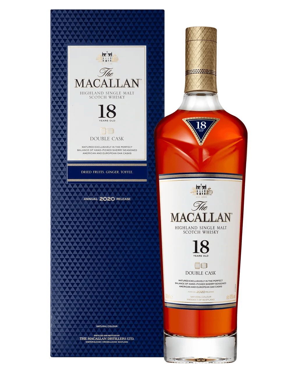 The Macallan 18 Year Old Double Cask Scotch Whisky (700ml) - Liquor Loot- 