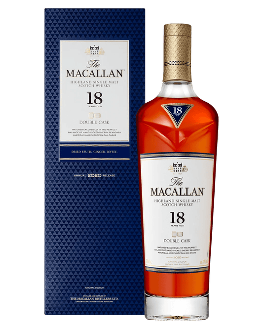  Liquor Loot- The Macallan 18 Year Old Double Cask Scotch Whisky (700ml) -  