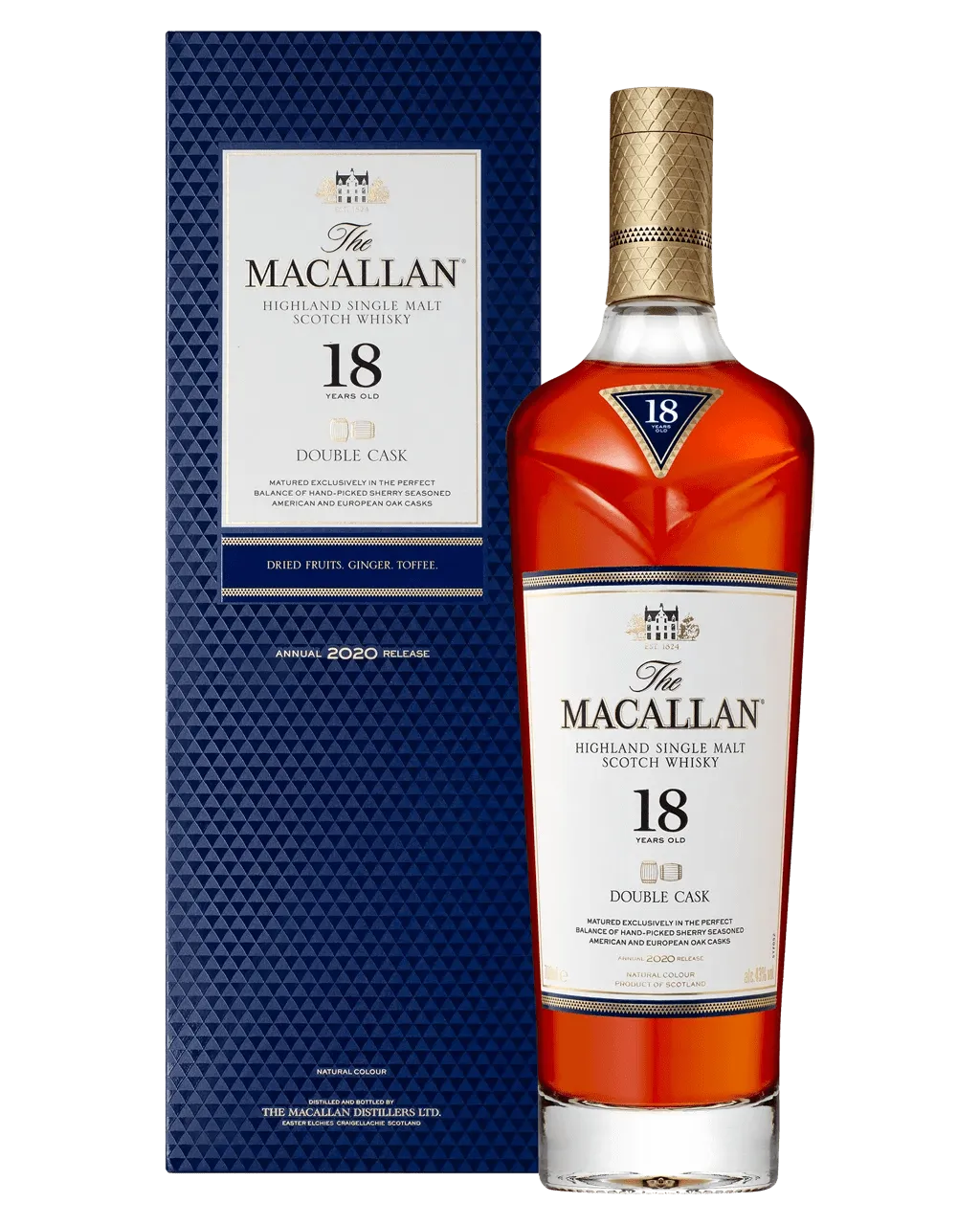  Liquor Loot- The Macallan 18 Year Old Double Cask Scotch Whisky (700ml) -  