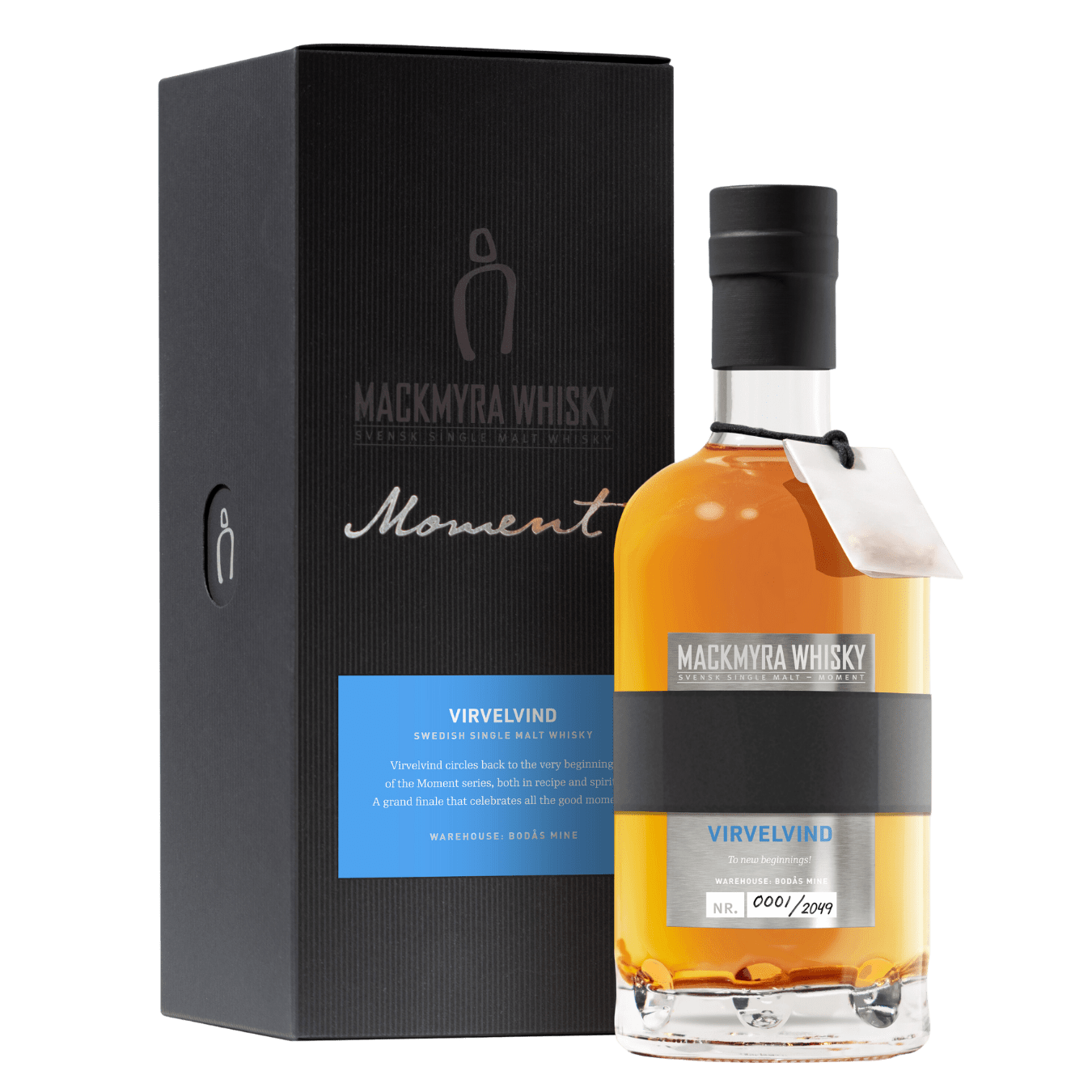 Mackmyra Moment Virvelvind Limited Edition Single Malt Whisky (700mL) - Liquor Loot- 