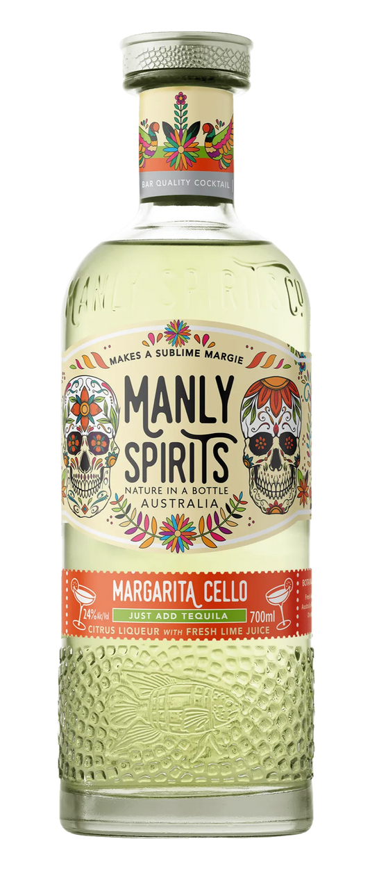  Liquor Loot- Manly Spirits Co. Margarita Cello (700mL) -  