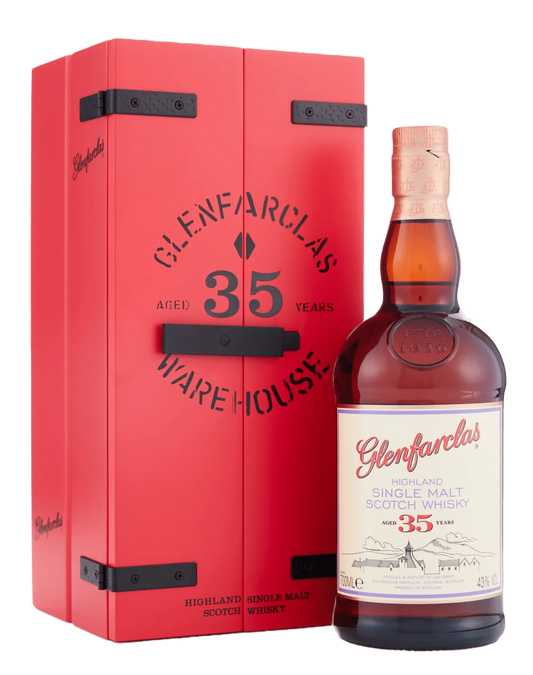 Liquor Loot- Glenfarclas 35 Year Old Single Malt Scotch Whisky (700mL) -  