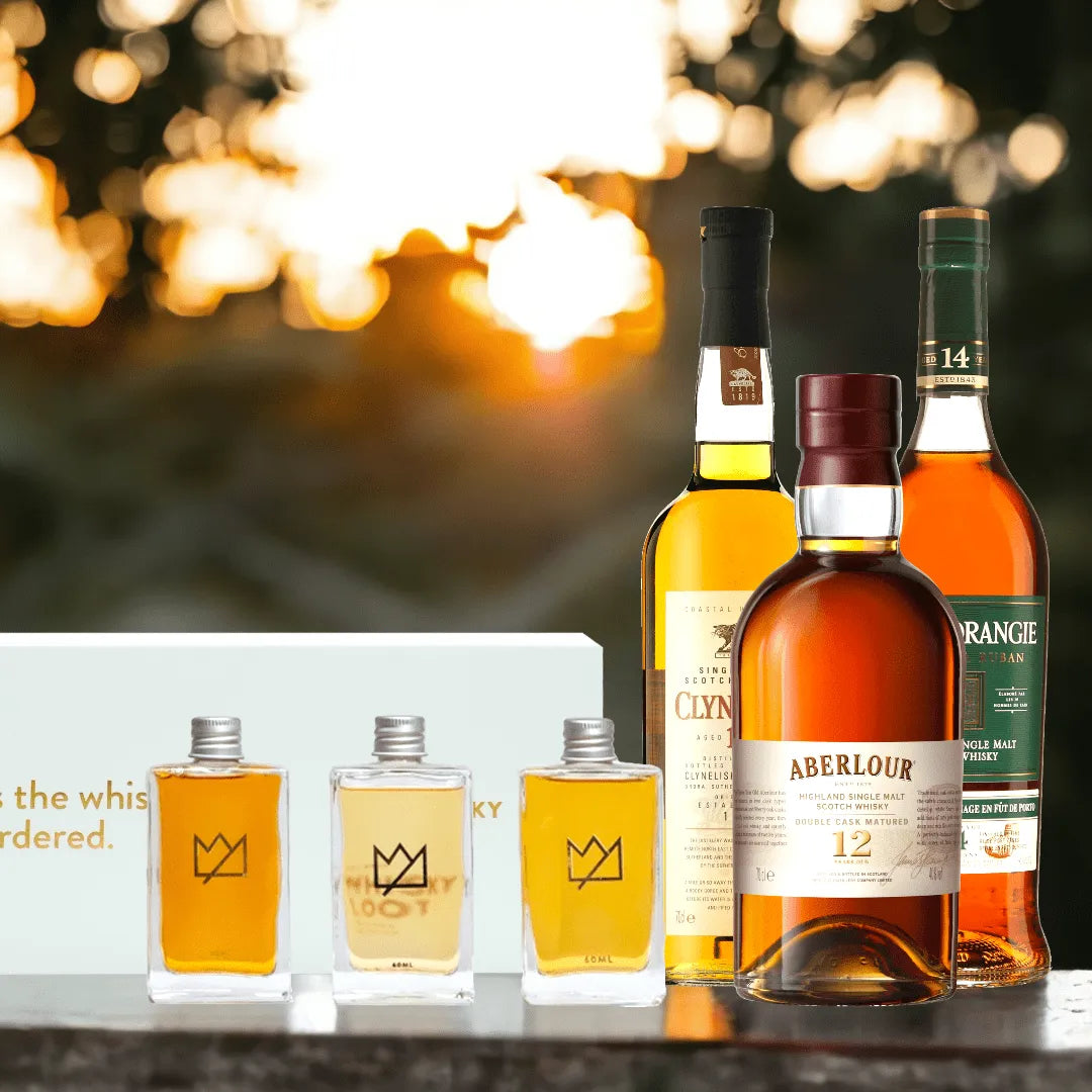  Liquor Loot- Single Malt Scottish Whisky Tasting Pack - DRINKS WITH DAD -  