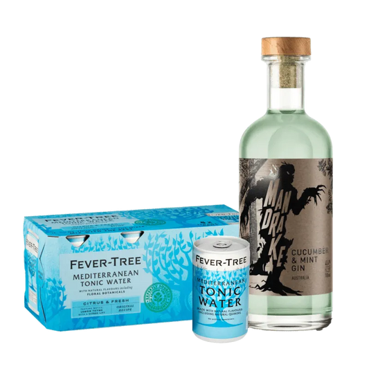  Liquor Loot- Nosferatu Cucumber and Mint Gin & Mediterranean Tonic Bundle -  