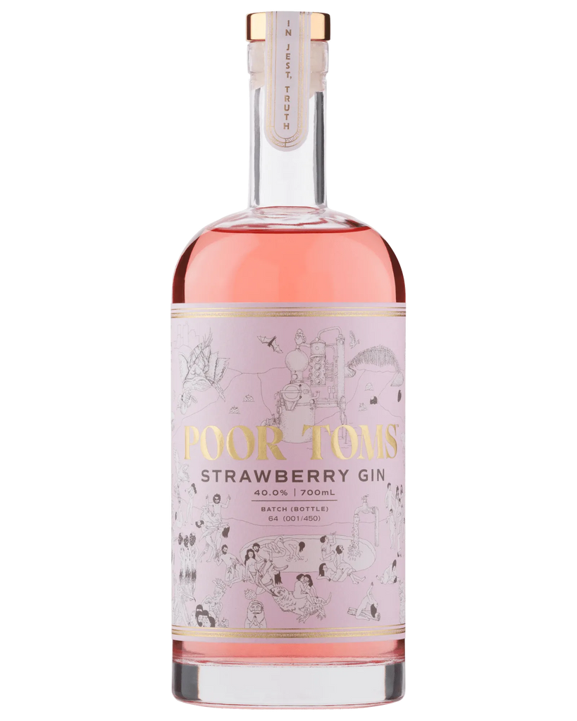  Liquor Loot- Poor Toms Distillery Strawberry Gin (700mL) -  