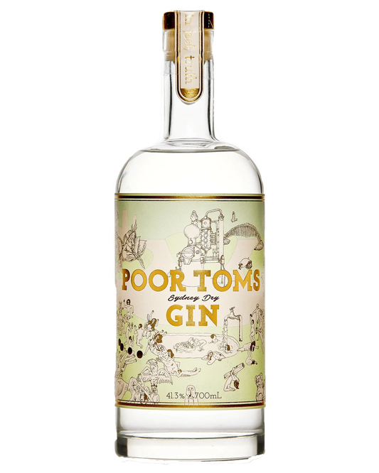  Liquor Loot- Poor Toms Sydney Dry Gin (700mL) -  