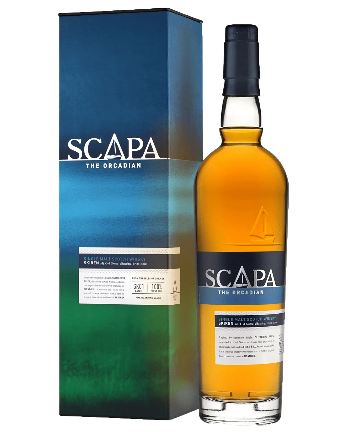  Liquor Loot- Scapa Skiren Single Malt Scotch Whisky (700mL) -  